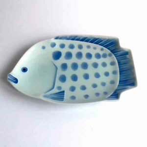 Vintage Schaaltje Vis Porselein