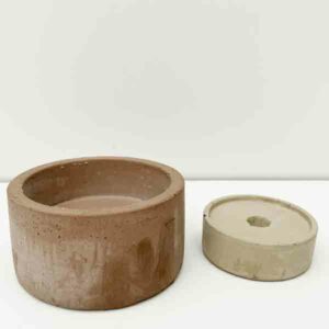 Rustik Lys Kandelaar Beton