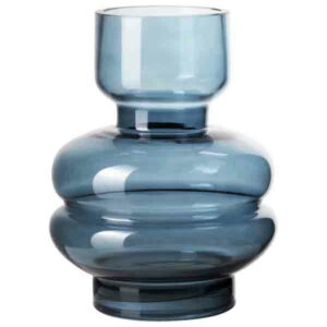 Gusta Vaas Glas Petrol