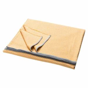 David Fussenegger Beddensprei Riva Small Graphic Print Yellow 210 x200 cm