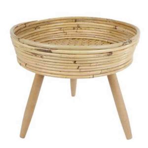 Dienblad Met 3 Poten Bamboe Naturel