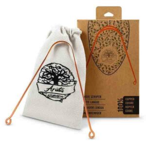 Bambaw Copper Ayurvedic Tongschraper