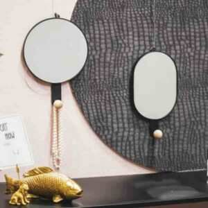 Housevitamin Spiegel Metal Black