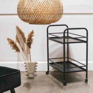 Housevitamin Trolley Metaal Black