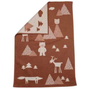 David Fussenegger Babydeken Velvet In Het Bos 65x90 cm