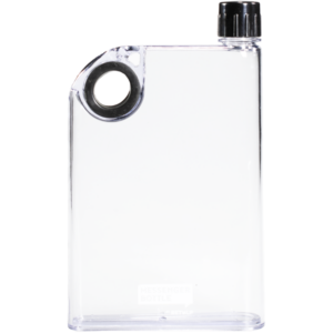 Retulp Messenger Bottle Transparent Black