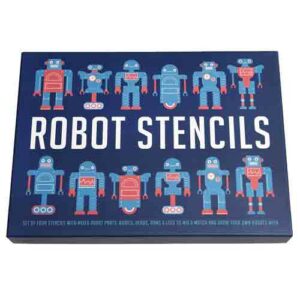 Rex London Sjablonen Robot (4 stuks)