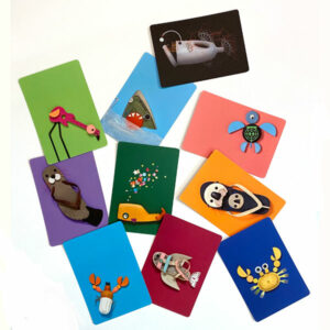 Ansichtkaarten Plastic Fish