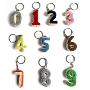 Anne-Claire Petit Sleutelhanger Cijfer