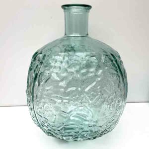 Vaas Bloemmotief All-Over Gerecycled Glas