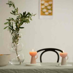 Rustik Lys Sculpture Cup Candle