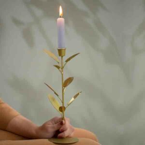 Rustik Lys Kandelaar Maggy Gold