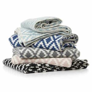 Klippan Deken Eco Brushed Cotton Diamonds 70 X 90 cm