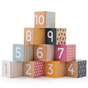 Big Jigs Cijferblokken Hout