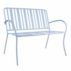 Leitmotiv Tuinbankje Lines Light Blue