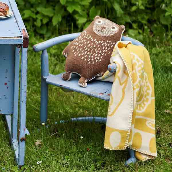 Klippan Knuffel Kleine Beer Katoen Chenille